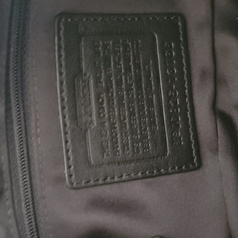 Rare! Coach Limited Edition Monogram C Clutch Wristlet Leather Canvas - Picture 4 of 13